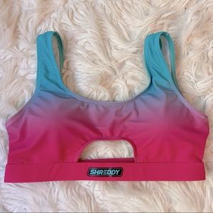 ISO Shreddy Cotton Candy Bikini Top